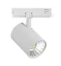 Noxion Spot LED Sur Rail 3 Phases   Delta Pro Aluminium Blanc 40W 4900lm 36D - 930-940-957 CCT | UGR <19