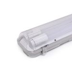 Noxion LED Waterdichte Montagebalk Behuizing Poseidon V2.0 incl. 2x Noxion LED Buis T8 Standard Output 15W 2x1800lm - 840 Koel Wit | 120cm